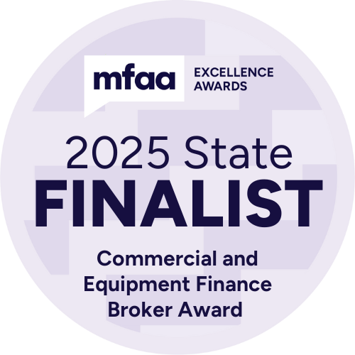 Commercial & Equipment Finance Broker, MFAA Excellence Awards 2025 State Finalist